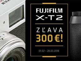 Akcia- Zavy na Fujifilm X-T2: 300 / X100F: 100