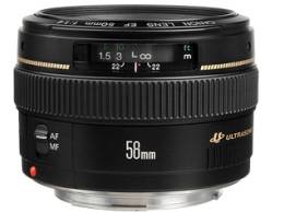 Canon EF 58mm f1,4