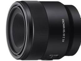 Sony predstavuje Full-Frame objektv FE 50mm F2.8 Macro