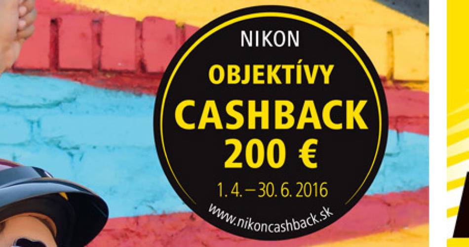 Nikon Cashback 2016 - pikov objektvy