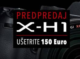 Spame predpredaj X-H1 - uetrite a 150