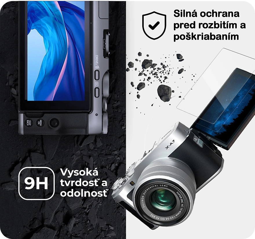 Mosh Premium Protector Glass Fujifilm X-A5 / X-A10
