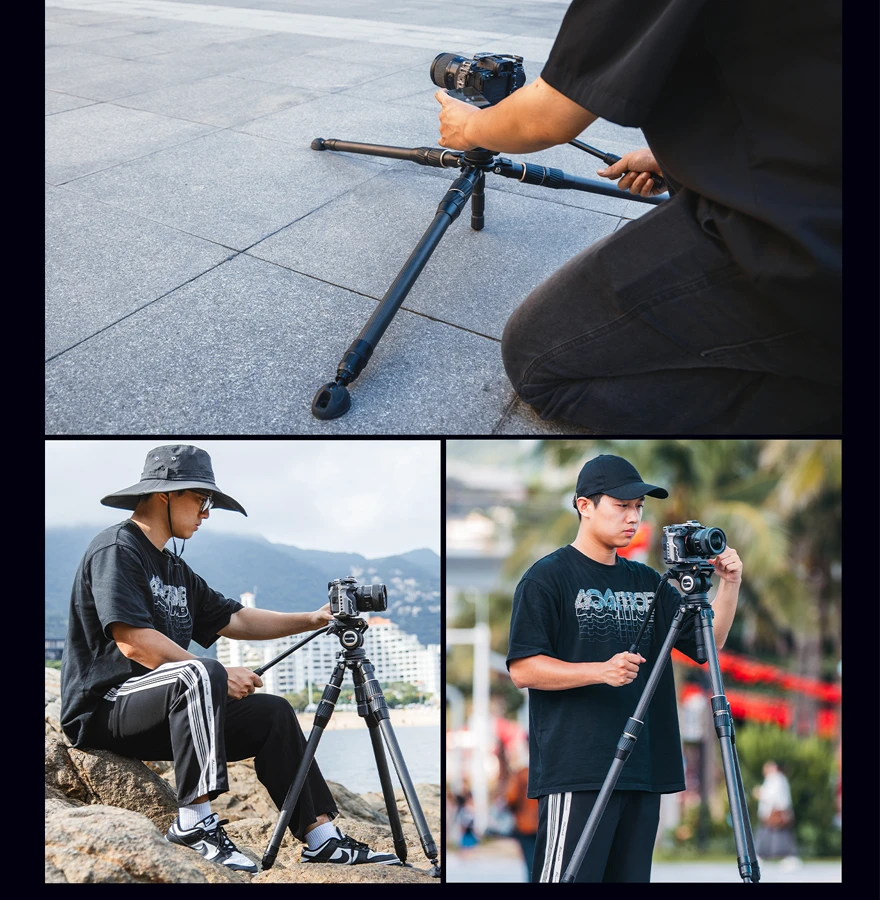SmallRig 4643 Carbon Fiber Tripod Kit