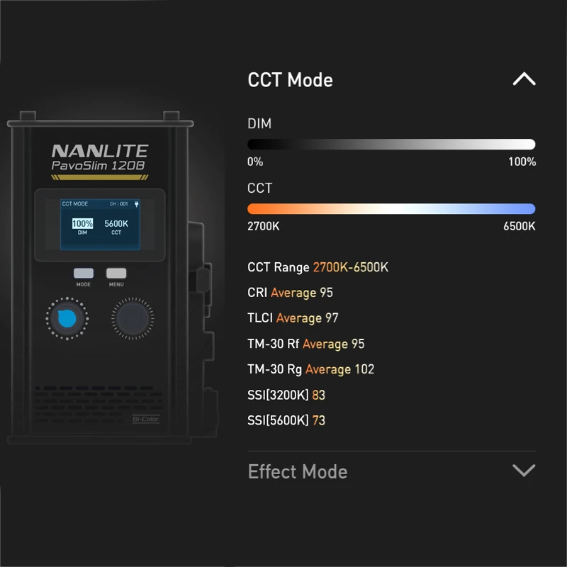 Nanlite PavoSlim 120B LED Panel