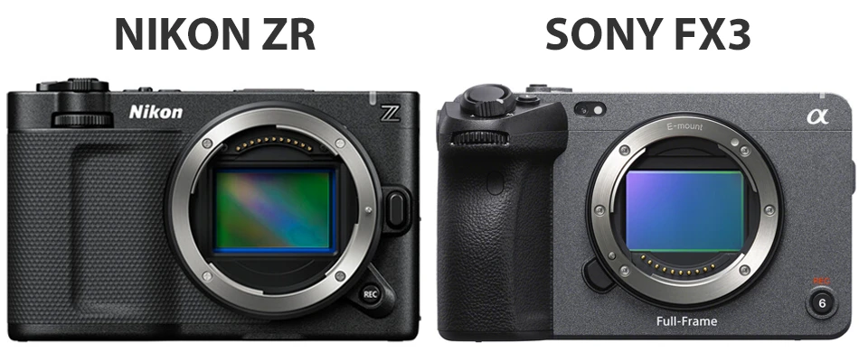 NIKON ZR VERSUS SONY FX3