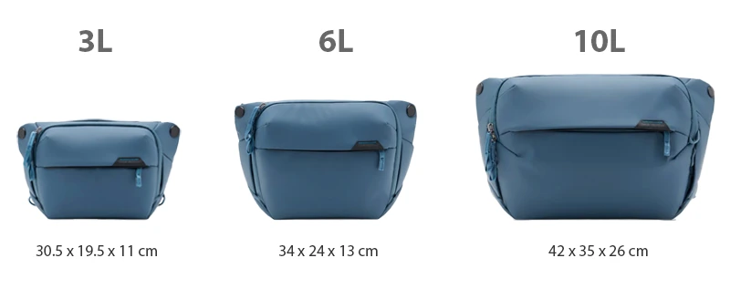  Porovnanie taiekPeak Design Everyday Sling V2