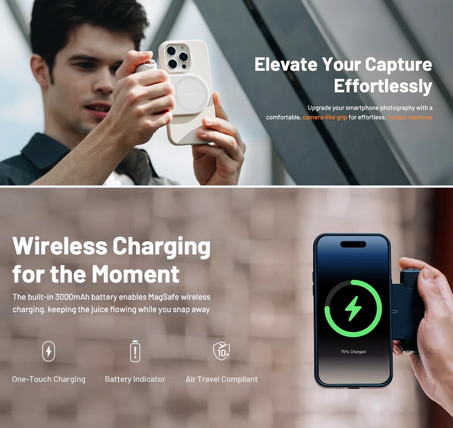 PGYTECH MagCam Phone Grip
