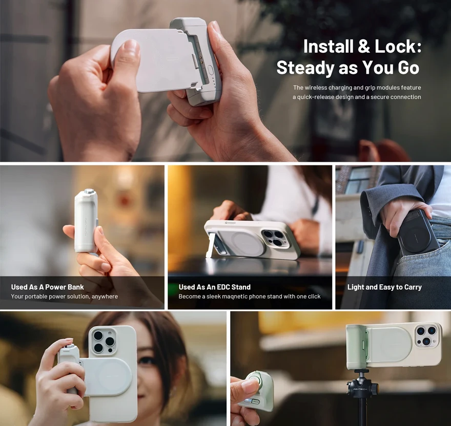 PGYTECH MagCam Phone Grip