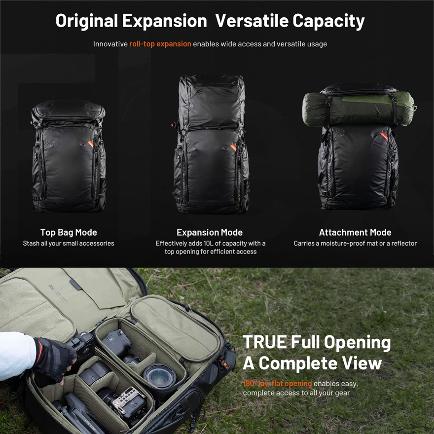 PGYTECH OnePro Flex Backpack 40L 