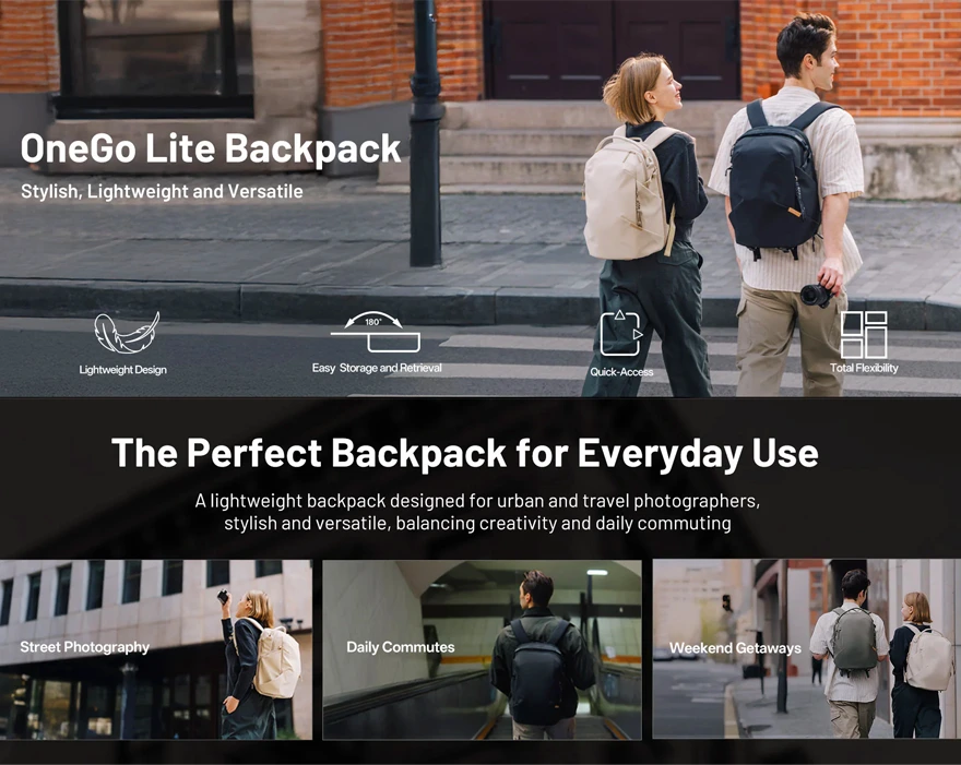 PGYTECH OneGo Lite Backpack 16L 