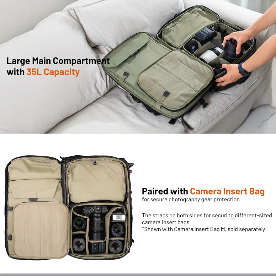 PGYTECH OneMo Travel Backpack 35L