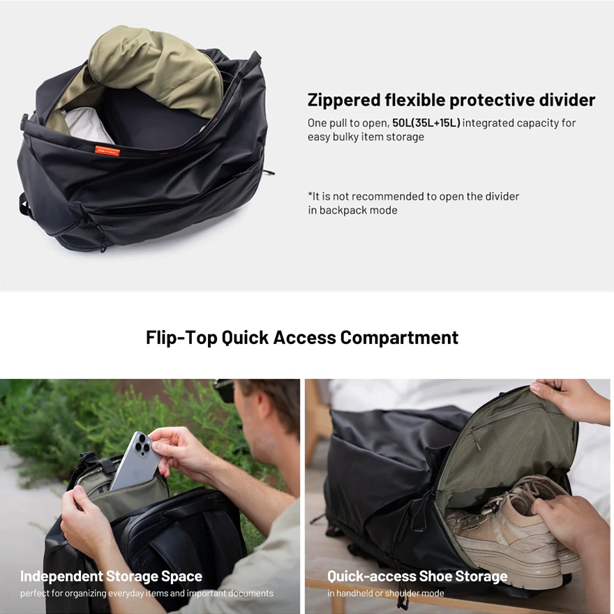 PGYTECH OneMo Travel Backpack 35L