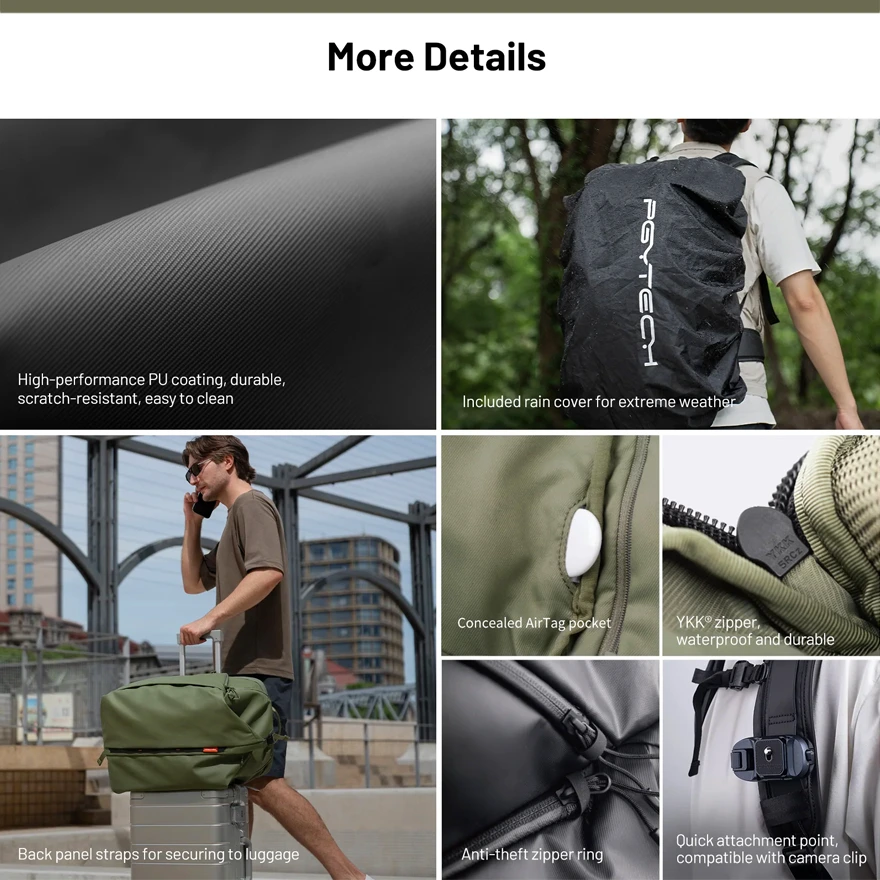 PGYTECH OneMo Travel Backpack 35L