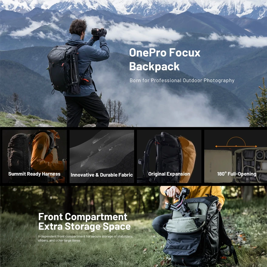 PGYTECH OnePro Focux Backpack 35L