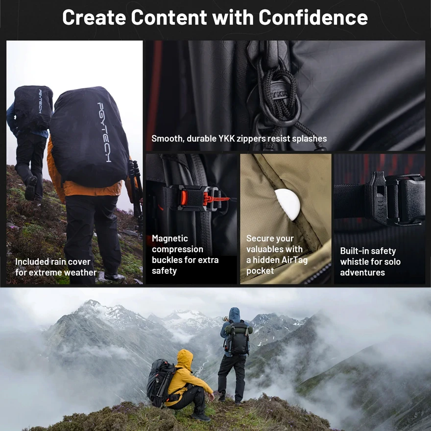 PGYTECH OnePro Focux Backpack 35L
