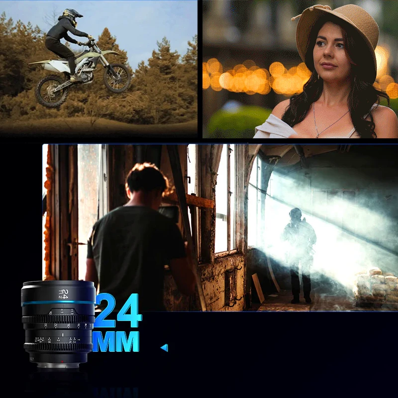 SIRUI Cine Nightwalker S35 Kit 24/35/55mm T1.2 pre Fujifilm X