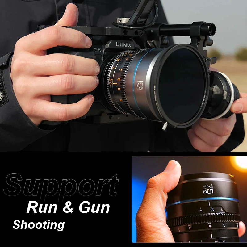 SIRUI Cine Nightwalker S35 Kit 24/35/55mm T1.2 pre Fujifilm X