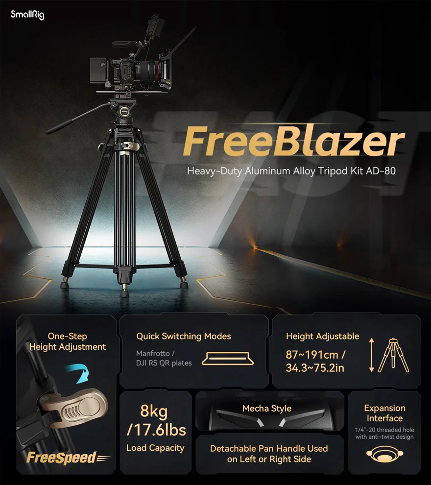 SmallRig 4163 FreeBlazer AD-80