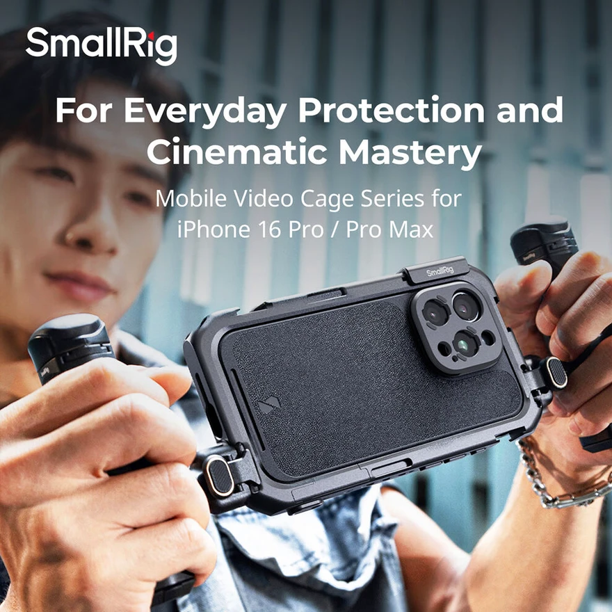 SmallRig Mobile Video Cage Flagship Edition for iPhone 16 Pro 4828