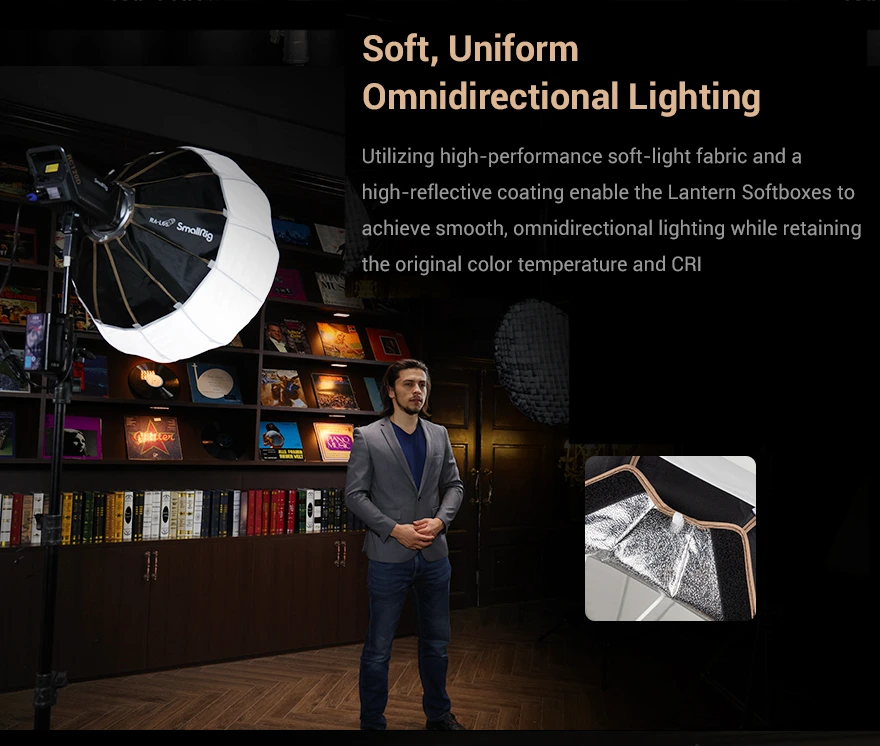 SmallRig 3754 Lantern Softbox RA-L65 