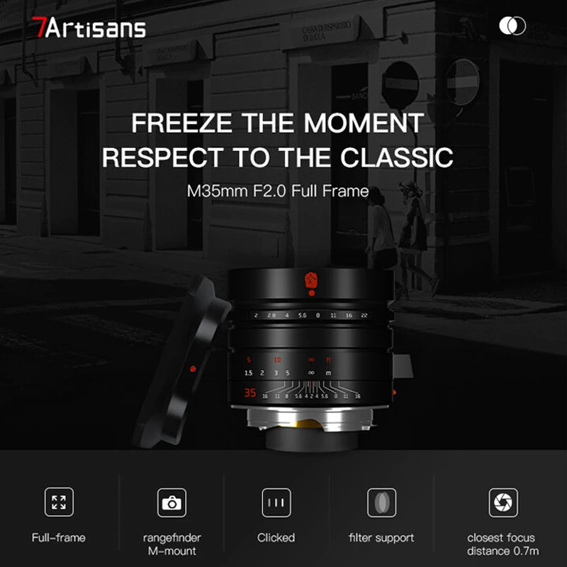 7Artisans 35mm f/2 Mark II Leica M