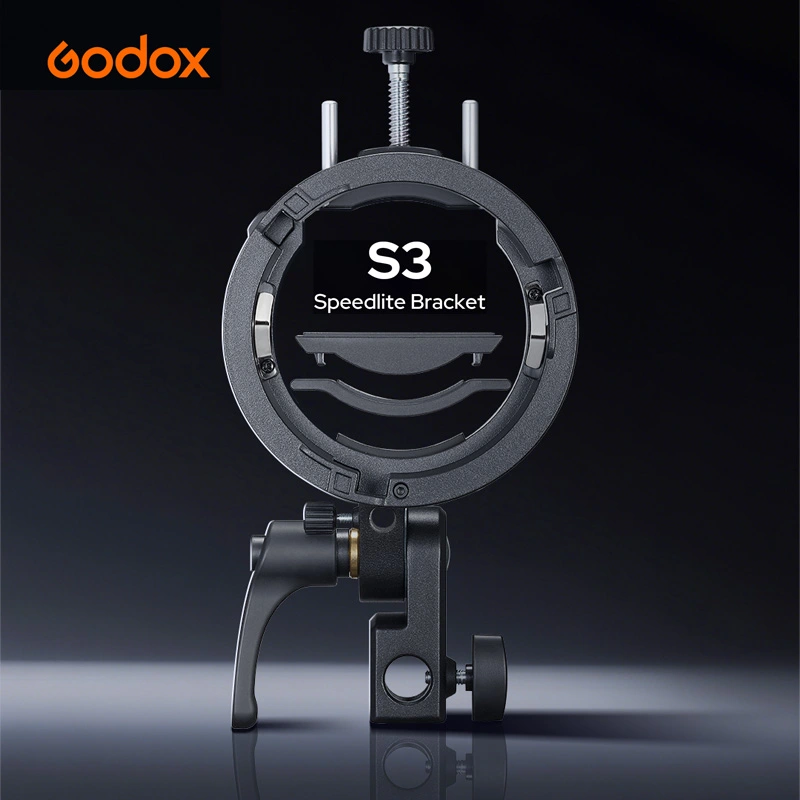 Godox S3 Speedlite Bracket drziak blesk blesky flash mount bowens softbox