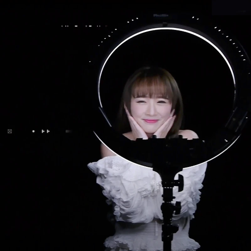 v�konn� led svetlo Ring Light 50W (330W) na beauty, vlog