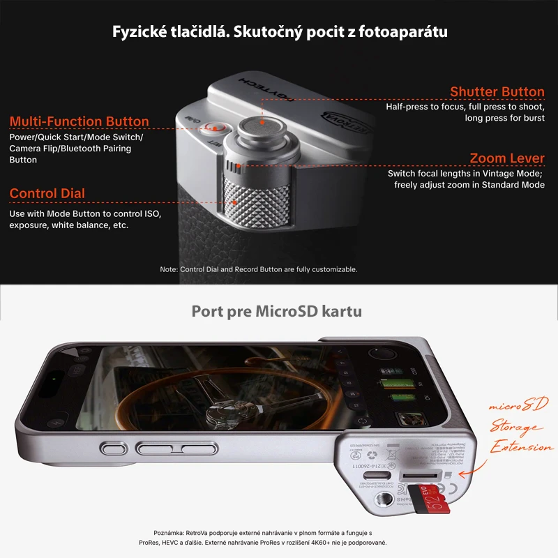 PGYTECH Retrova Grip Kit (Graphite Black-iPhone 17 Pro)