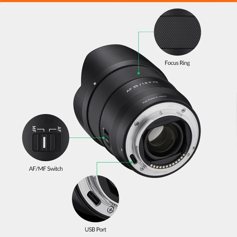 SAMYANG AF 35mm F1.8 P Sony E