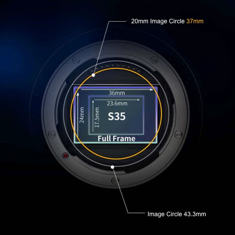 Sirui 20mm T1.8 1.33x S35 AF Anamorphic�