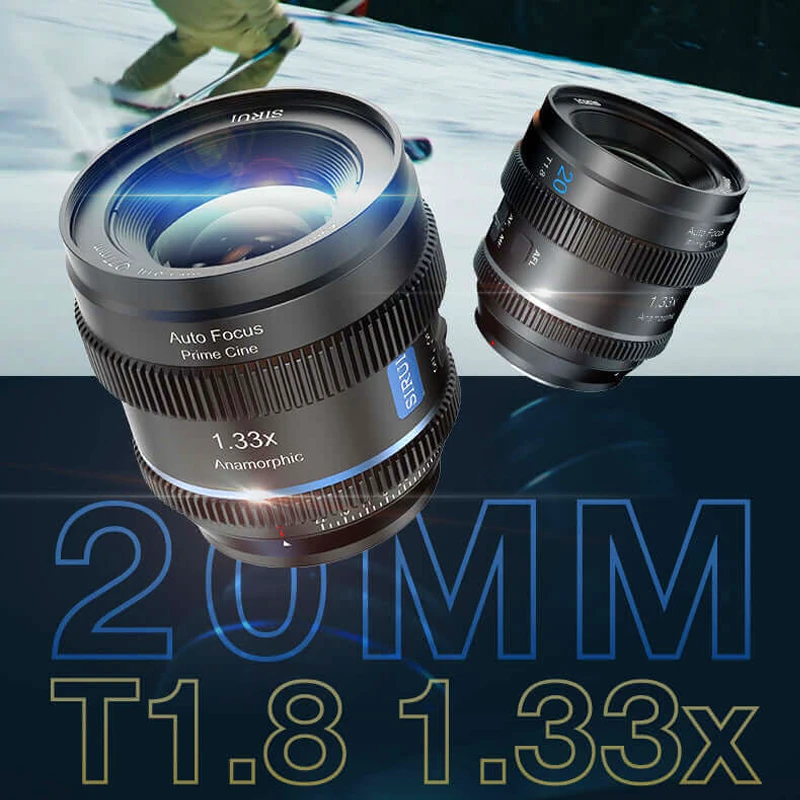 Sirui 20mm T1.8 1.33x S35 AF Anamorphic�