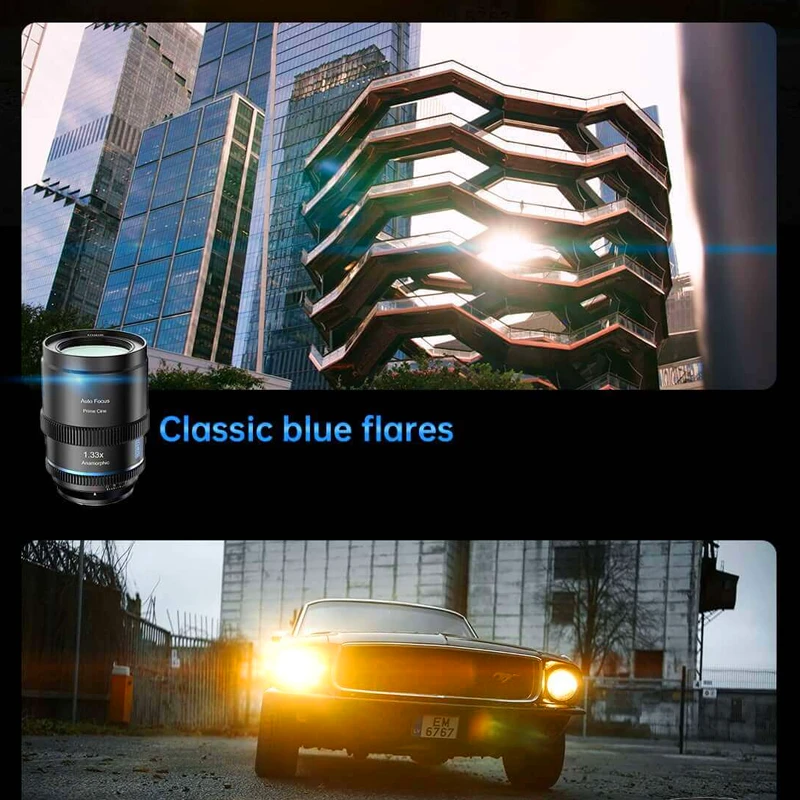 Sirui 40mm T1.8 1.33x S35 AF Anamorphic Lens