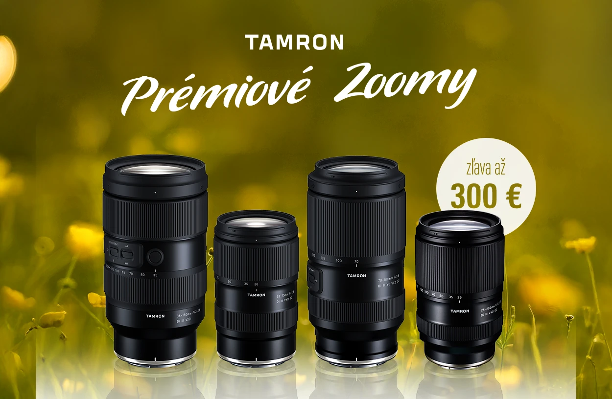 Tamron zoom objekt�vy akcia