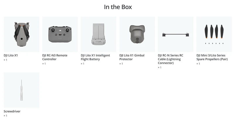 DJI Lito X1 (DJI RC-N3)