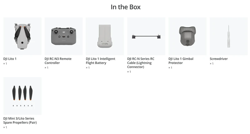 DJI Lito 1 (DJI RC-N3)