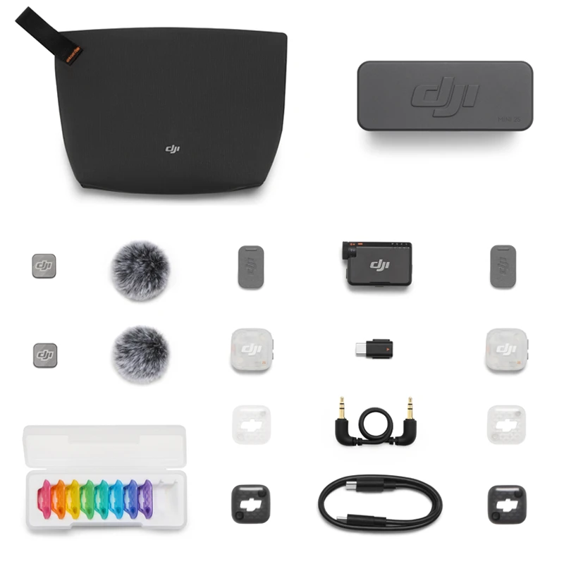 DJI Mic Mini 2S (2 TX + 1 RX + Charging Case)