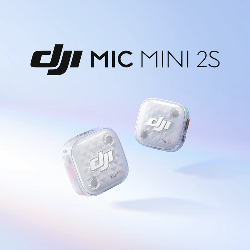 DJI Mic Mini 2S (2 TX + 1 RX + Charging Case)