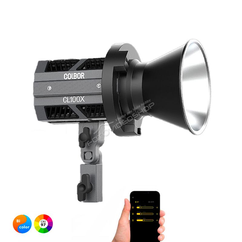 Colbor CL100X Bi-Color LED svetlo s Filmovými efektami