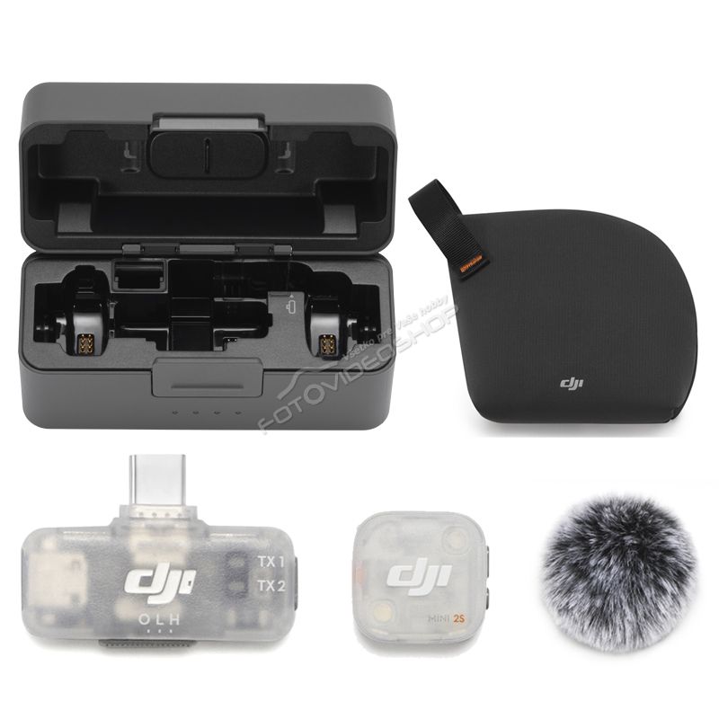 DJI Mic Mini 2S (1 TX + 1 Mobile RX + Charging Case)