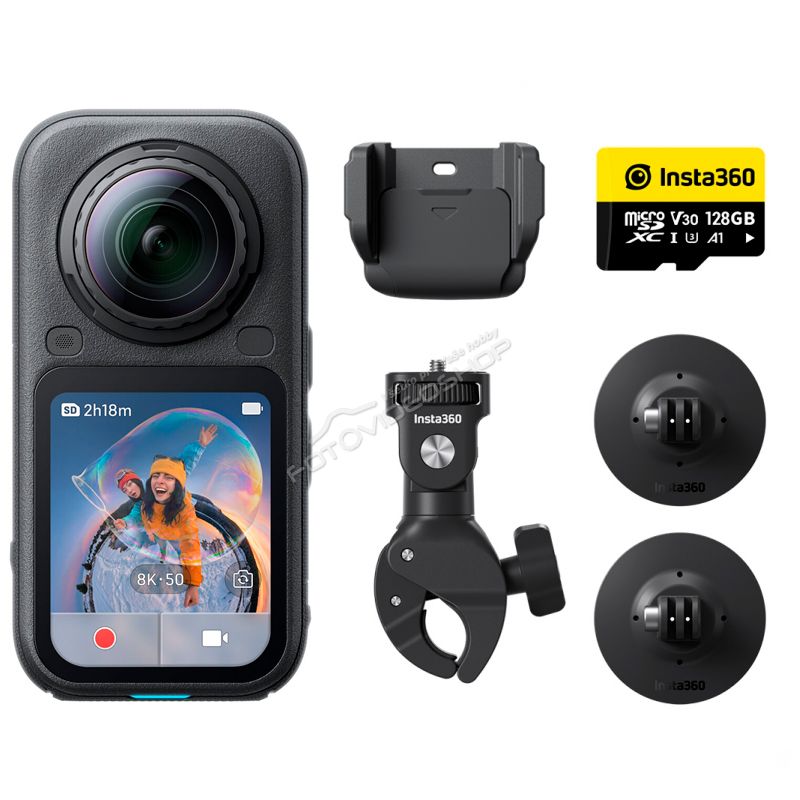 Insta360 X6 Motorcycle Bundle