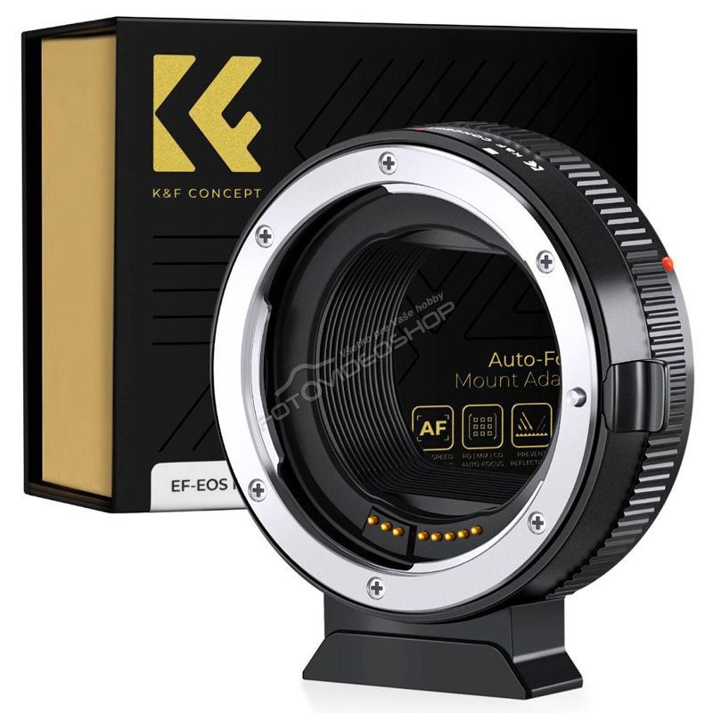 K&F Concept AF adaptér Canon EF/ EOS R