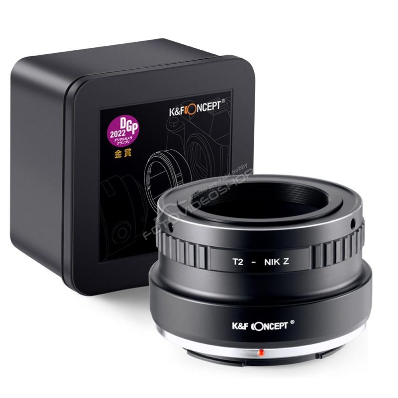 K&F Concept T2-NIK Z antireflexný adaptér