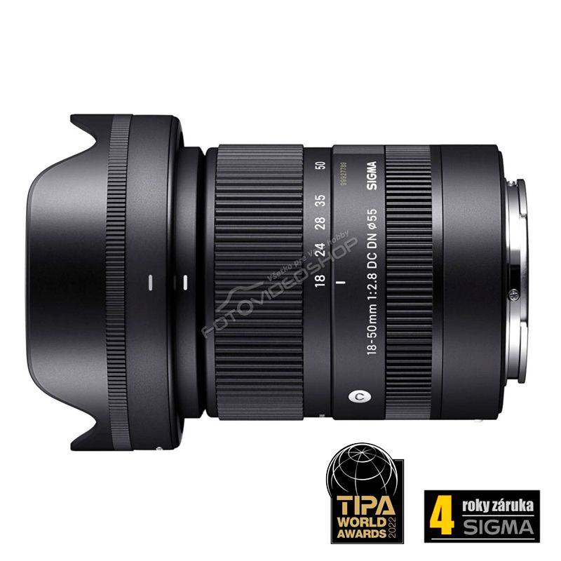 SIGMA 18-50mm F2.8 DC DN Contemporary Sony E (4 ROKY ZÁRUKA)