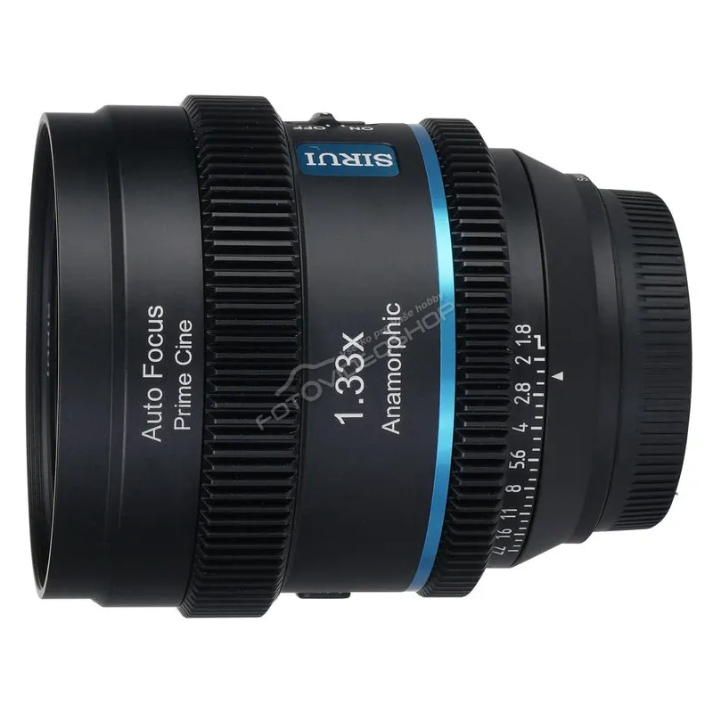 Sirui 20mm T1.8 1.33x S35 AF Anamorphic (Nikon Z, Blue Flare)