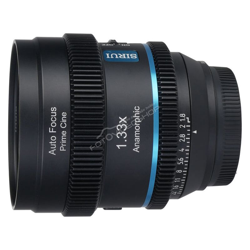 Sirui 20mm T1.8 1.33x S35 AF Anamorphic (Sony E, Blue Flare)