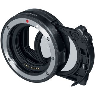 Canon Drop-In Filter Mount Adapter EF-EOS R + Circular Polarizer Filter