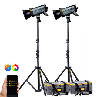 Colbor 2x CL220 Bi-Color LED KIT (svetl�, stat�vy, ta�ky)