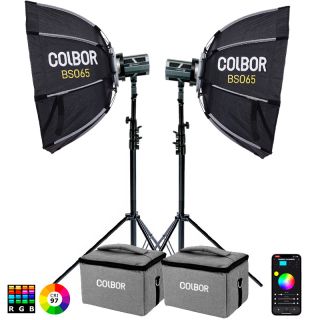 2x COLBOR CL60R RGB LED kit