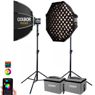 2x COLBOR CL60R RGB LED kit