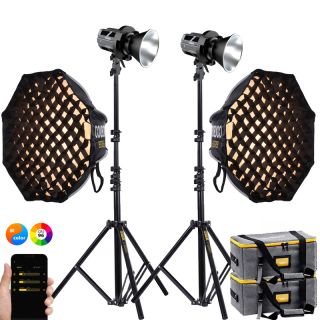 Colbor 2x CL100X Bi-Color LED KIT 2700K-6500K